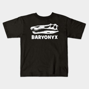 Baryonyx fossil skull Kids T-Shirt